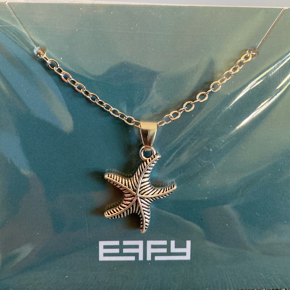 New EFFY Starfish Necklace